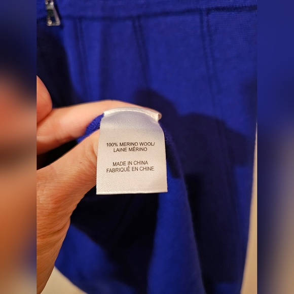 MILLY  NEW YORK | SANDRA Merino Wool Pleated Dress. No flaws. Sz M - Picture 13 of 16